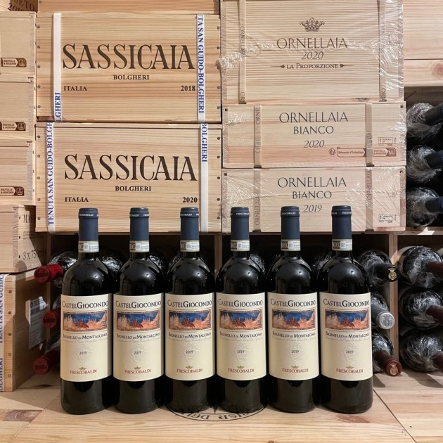 Brunello di Montalcino Castelgiocondo 2019 Marchesi Frescobaldi - 6 Bottles 75cl