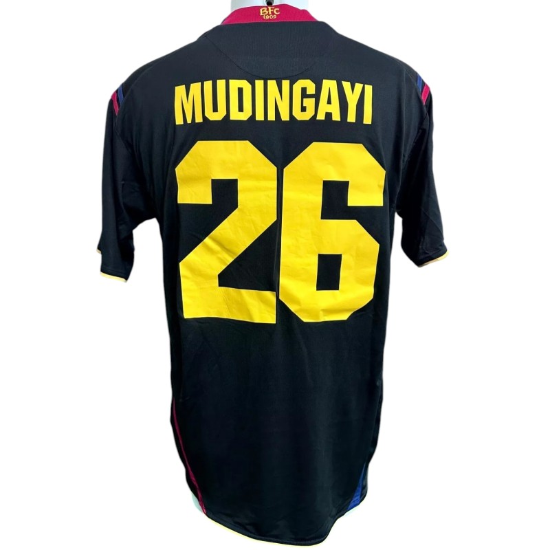 Mudingayi's Bologna Match-Worn Shirt, 2008/09