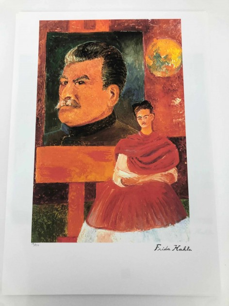 Frida Kahlo Signed Offset Lithograph - CharityStars