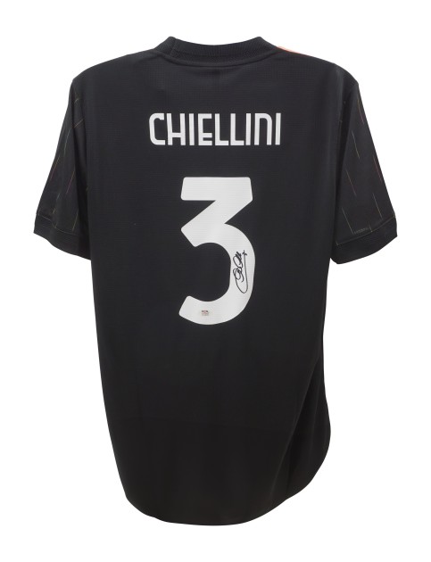 Replica della maglia della Juventus firmata da Giorgio Chiellini