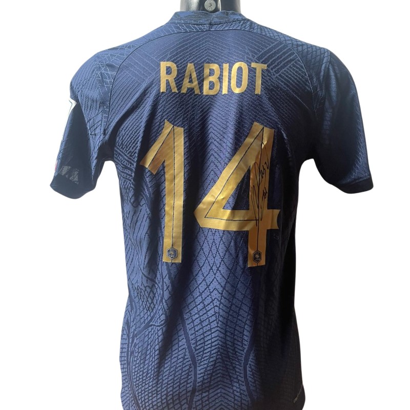Rabiot Replica France Signed Shirt, 2022  (video proof)