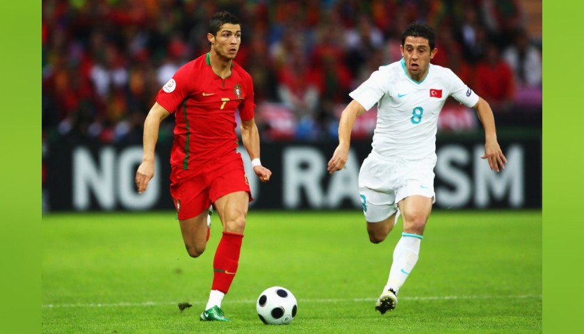 Ronaldo's Official Portugal Signed Shirt, 2008