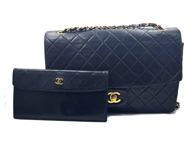 Chanel Vintage Rare Classic Shoulder Bag Set