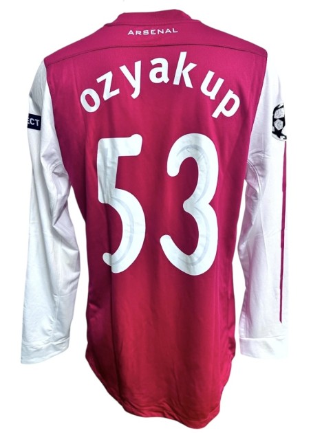 Maglia Indossata Ozyakup Arsenal vs Milan, UCL 2012