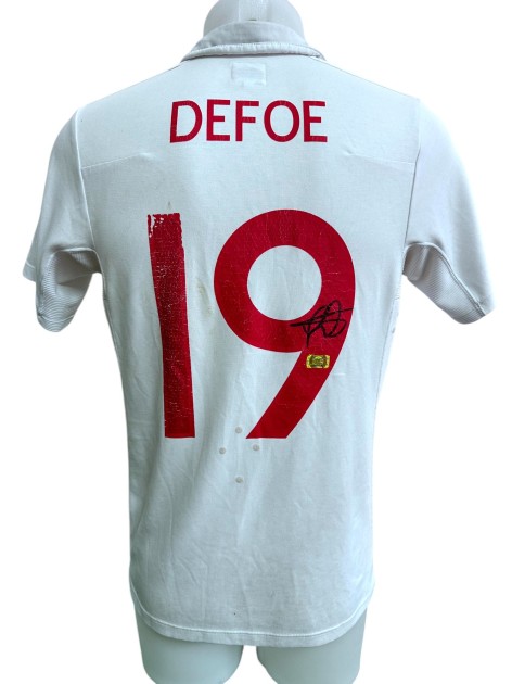 Defoe's England Signed Official Shirt, 2010