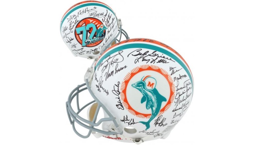 1972 Miami Dolphins Autographed Football Jersey