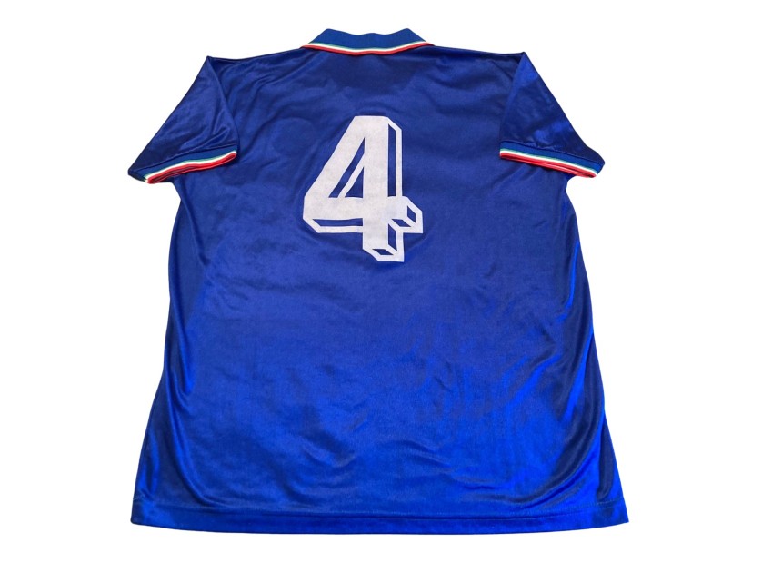 De Agostini's Match-Issued Shirt, WC Italia 1990