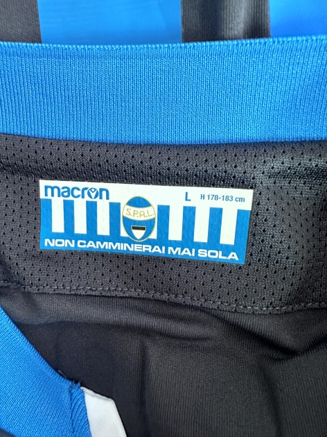 Floccari's Spal Match-Worn Shirt, 2019/20 - CharityStars