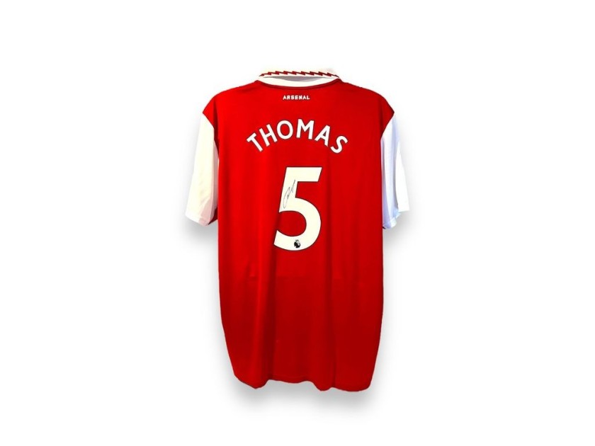 Thomas Partey's Arsenal 2023/24 Signed Official Shirt 