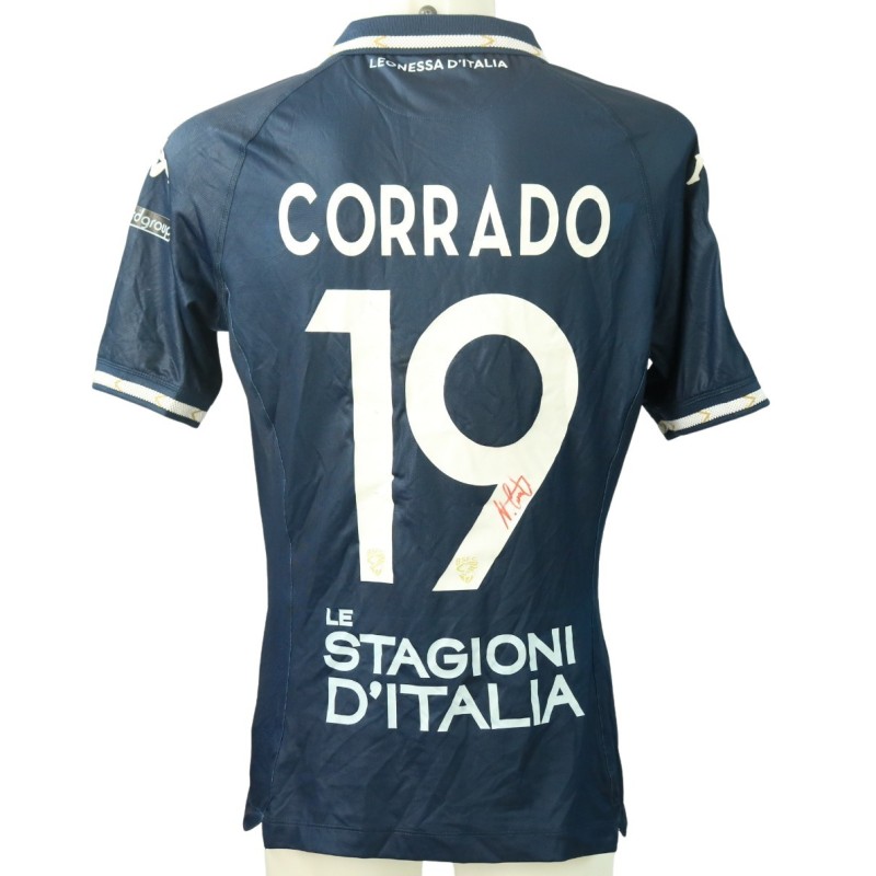 Maglia Corrado unwashed Südtirol vs Brescia 2024 - Autografata