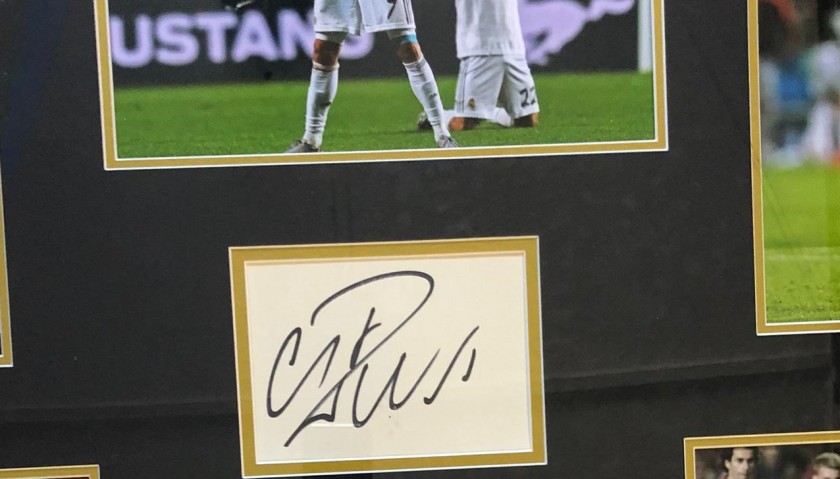 Display fotografico Cristiano Ronaldo - Autografato - CharityStars