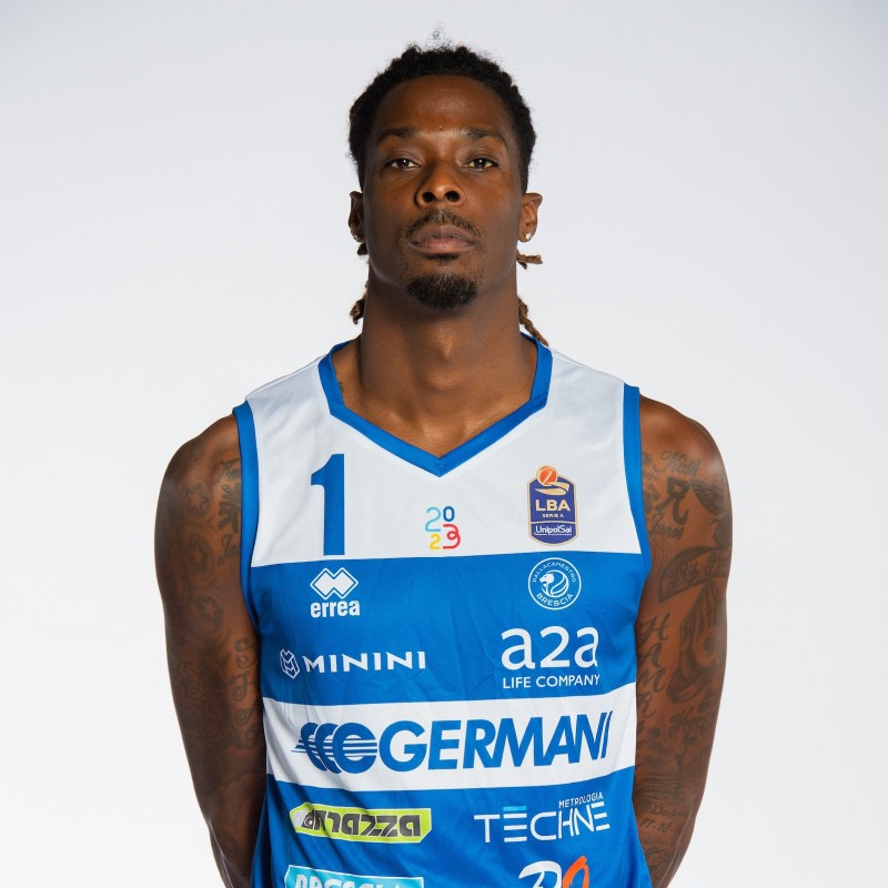 Pallacanestro Brescia Jersey Worn and Signed by Kenny Gabriel – Nickname Day
