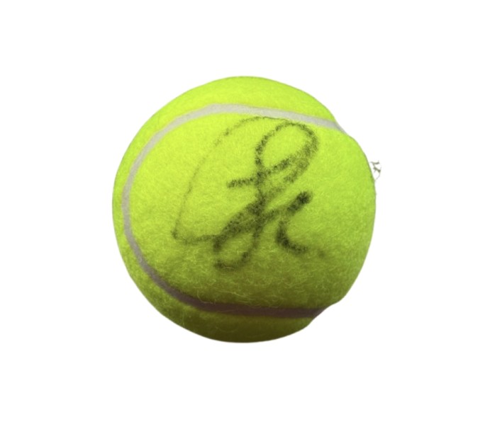 Tennis Ball - Signed by Jannik Sinner