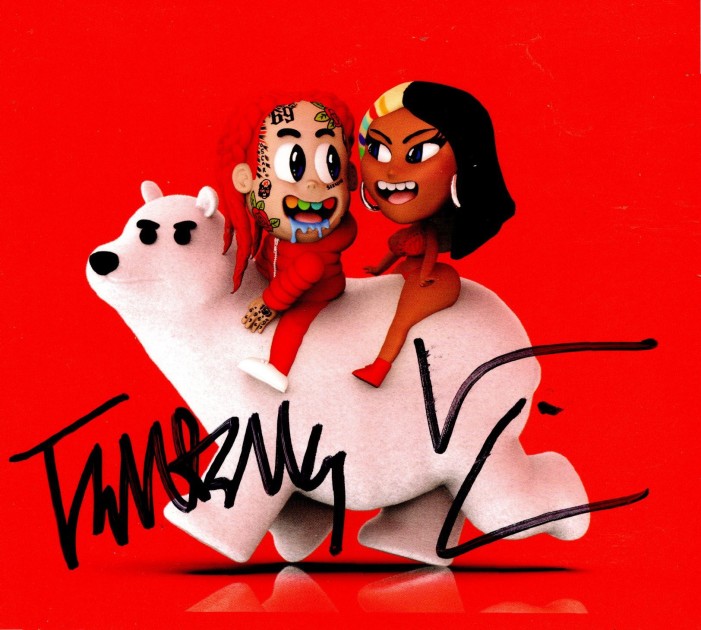 Tekashi69 and Nicki Minaj Signed Trollz CD 