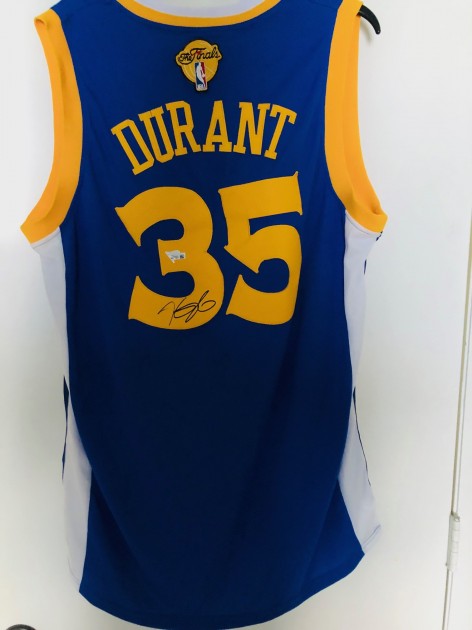 Canotta Kevin Durant Golden State Warriors - Autografata