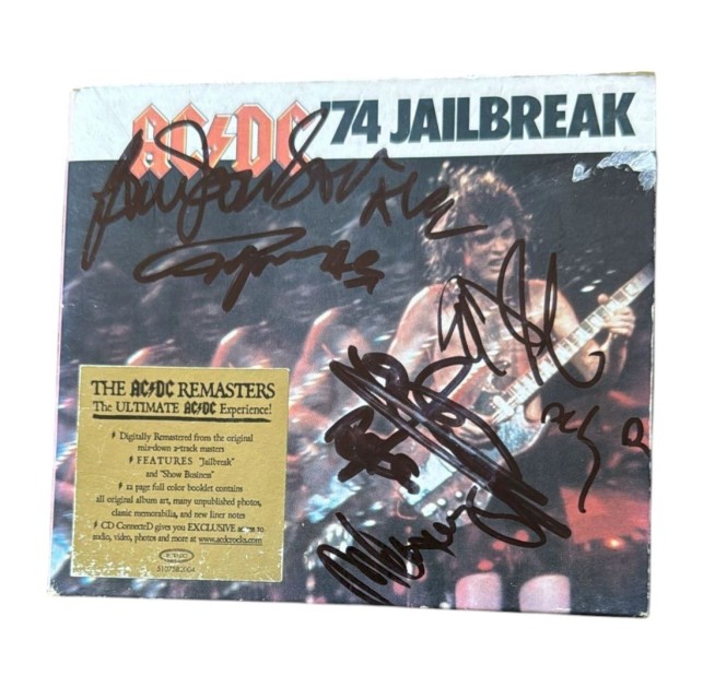 AC/DC Signed ''74 Jailbreak