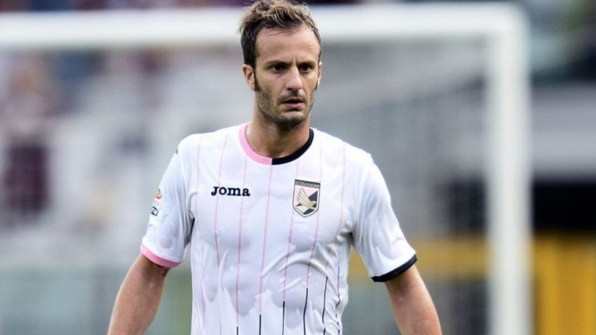 Gilardino's Palermo Match Shirt, 2015/16
