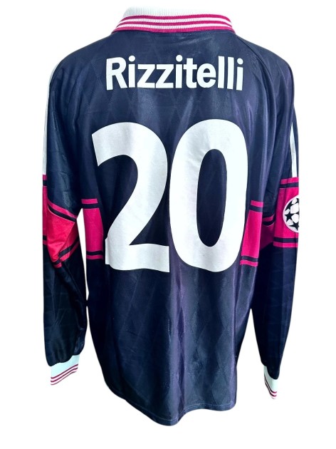 Rizzitelli's Match-Worn Shirt, Bayern Munchen vs Paris Saint-Germain UCL 1997