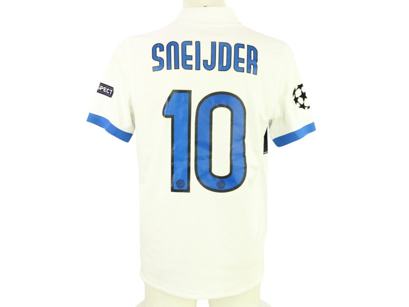 Sneijder's Inter Milan Match-Issued Shirt, UCL 2009/10