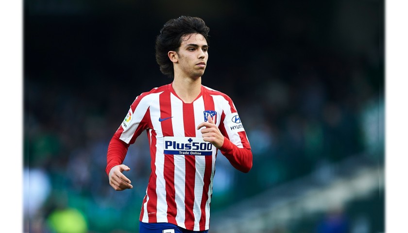 Joao Felix's Official Atlético Madrid Signed Shirt, 2019/20