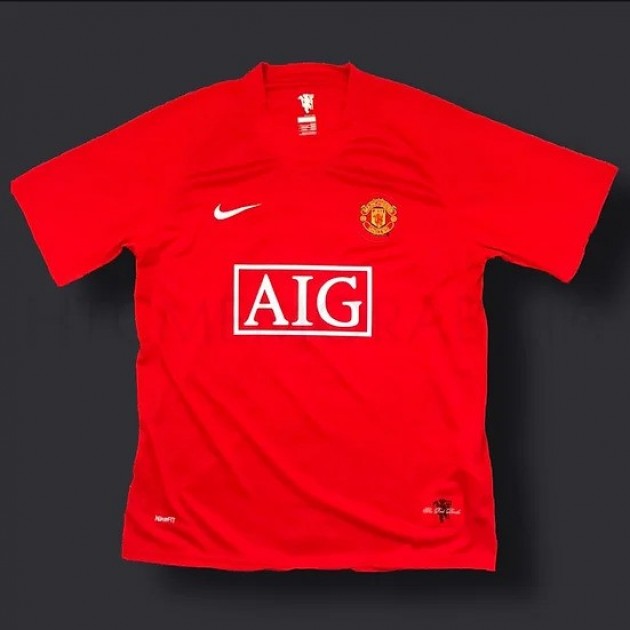 Ronaldo's Official Manchester United Signed Shirt, 2008/09