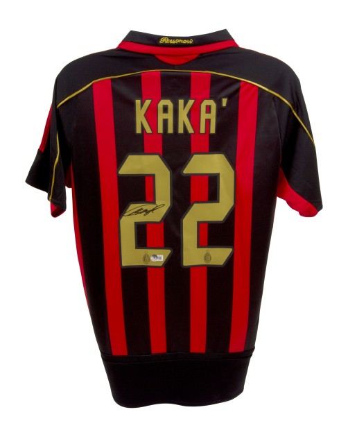 Kaka's AC Milan Signed Replica Shirt