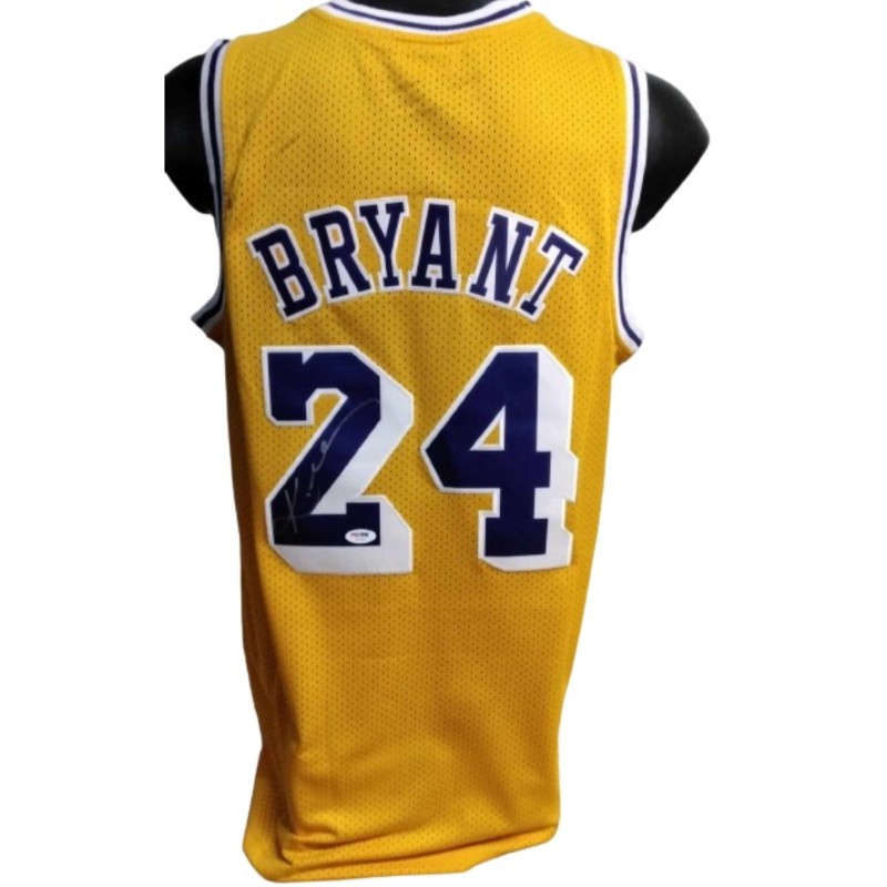 Canotta replica Kobe Bryant Los Angeles Lakers - Autografata