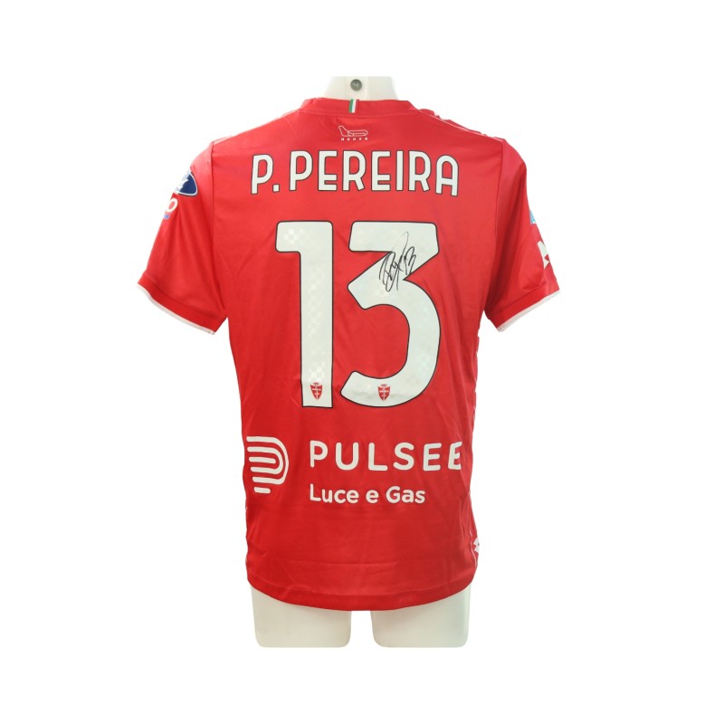 Pereira's Signed Unwashed Shirt, Monza vs Roma 2024