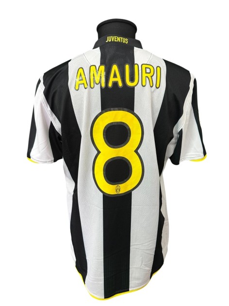 Amauri's Juventus Match-Worn Shirt, 2008/09