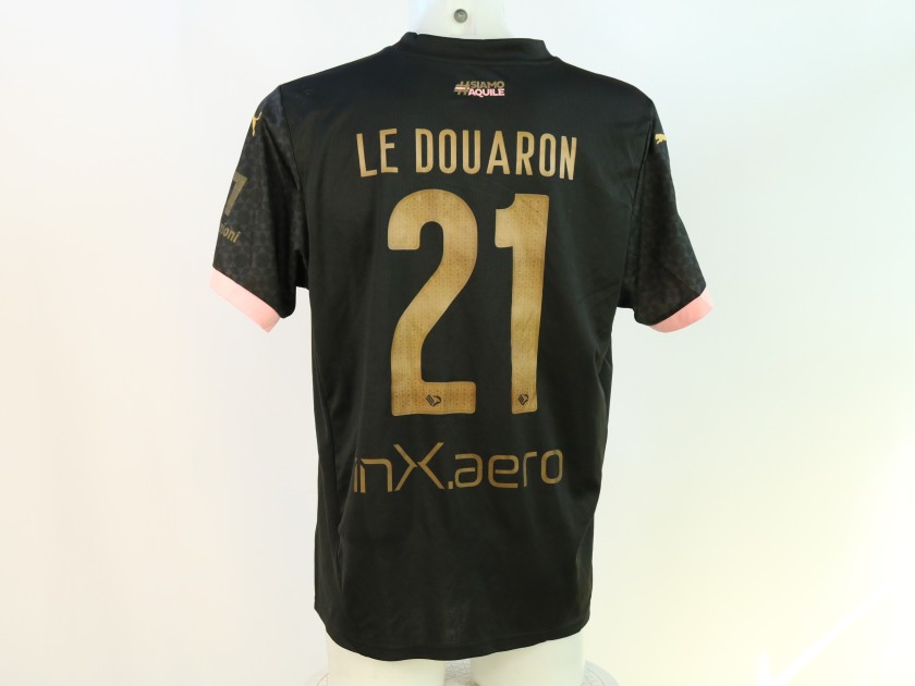 Le Douaron's Carrarese vs Palermo Unwashed Shirt, 2024