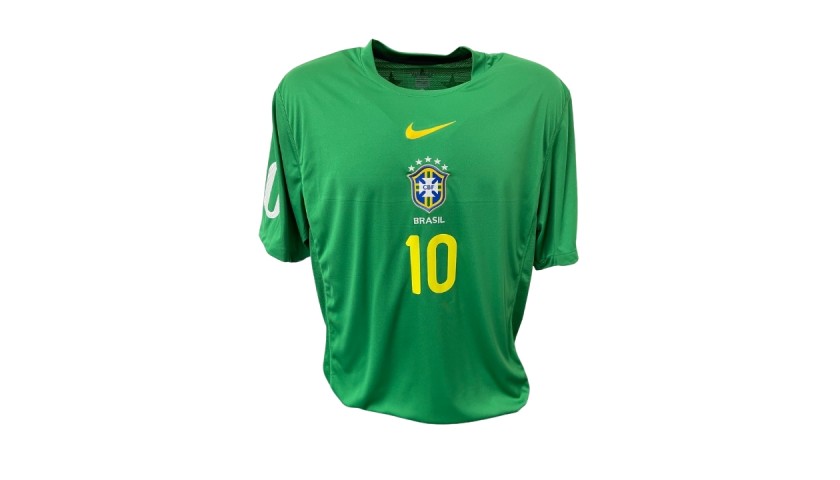 Kaka's Brazil Signed Training Shirt, 2008 - CharityStars