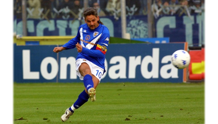 Baggio's Official Brescia Signed Shirt, 2005/06