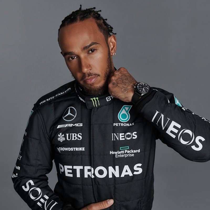 Lewis Hamilton Signed Mercedes Replica Race Suit