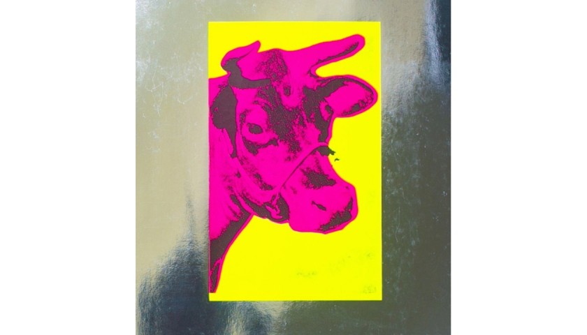 Pink Cow by Andy Warhol