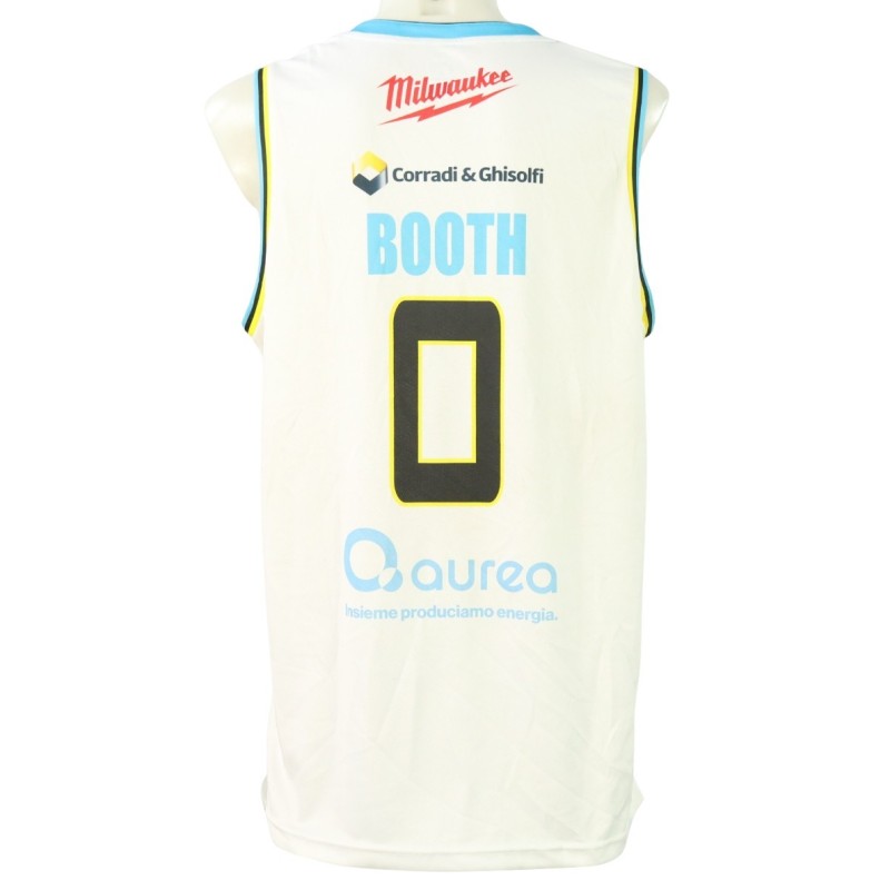 Completo Booth unwashed Bertram Derthona Tortona vs Vanoli Basket Cremona 2024 - Autografato