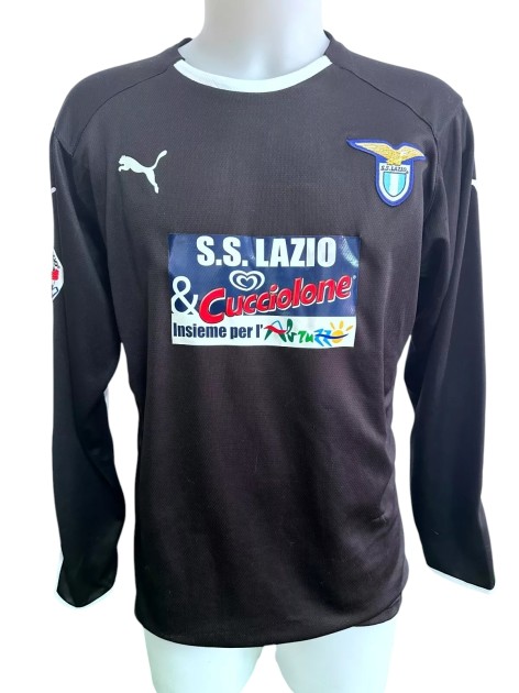 Muslera' Special Sponsor Match-Issued Shirt, Lazio vs Udinese 2009