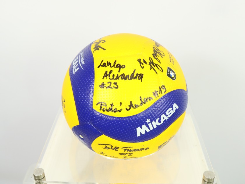 Hungary Official ball at Eurovolley 2023 signed by the Women's National Team