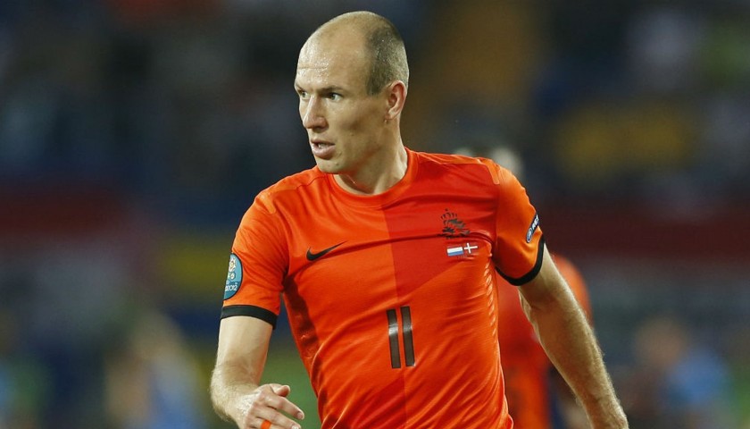 Robben's Official Holland Signed Shirt, 2012 