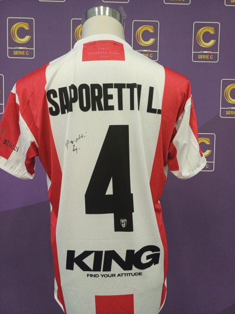 Saporetti's Forlì Signed Issued Shirt, 2025/26