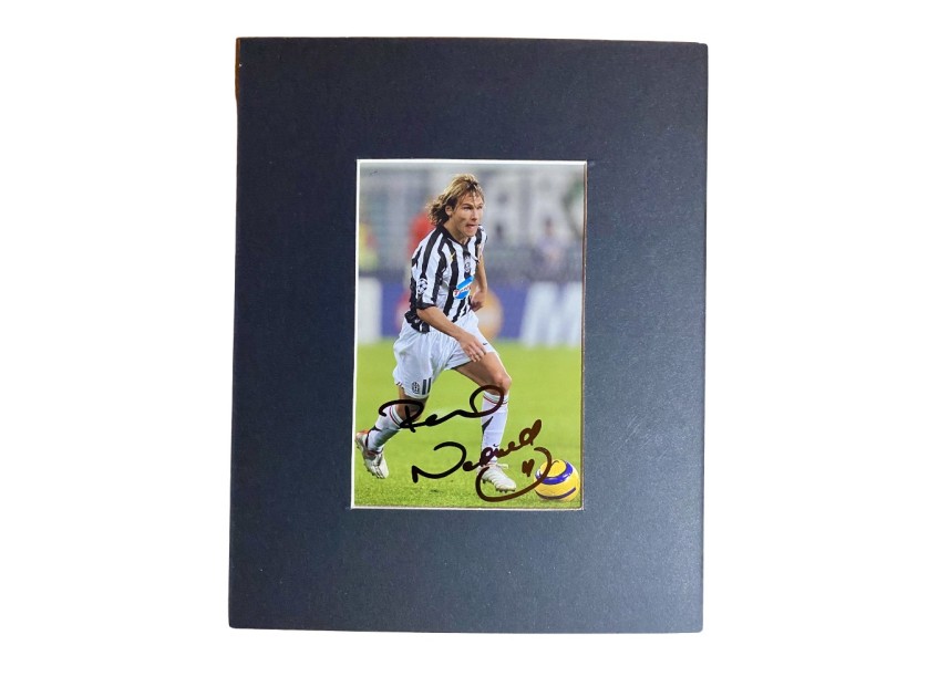 Pavel Nedved's Juventus Signed Photo Display - CharityStars