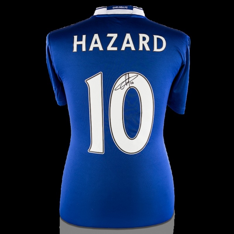 Official Chelsea Shirt Signed by Eden Hazard
