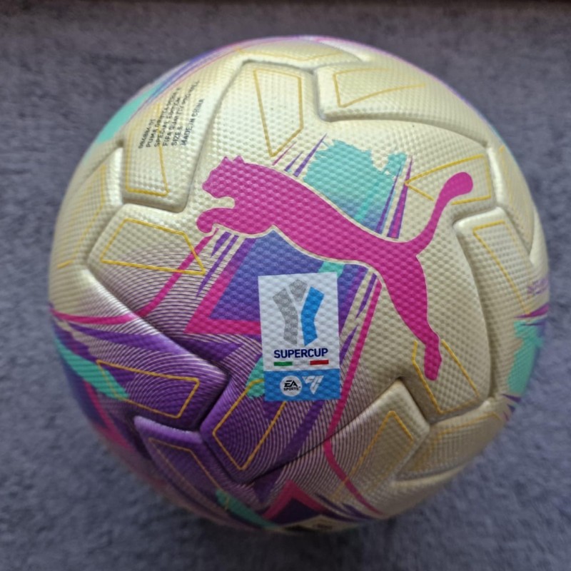 Inter vs Milan Special Gold Edition Match-Ball, Italian Supercup Final 2025