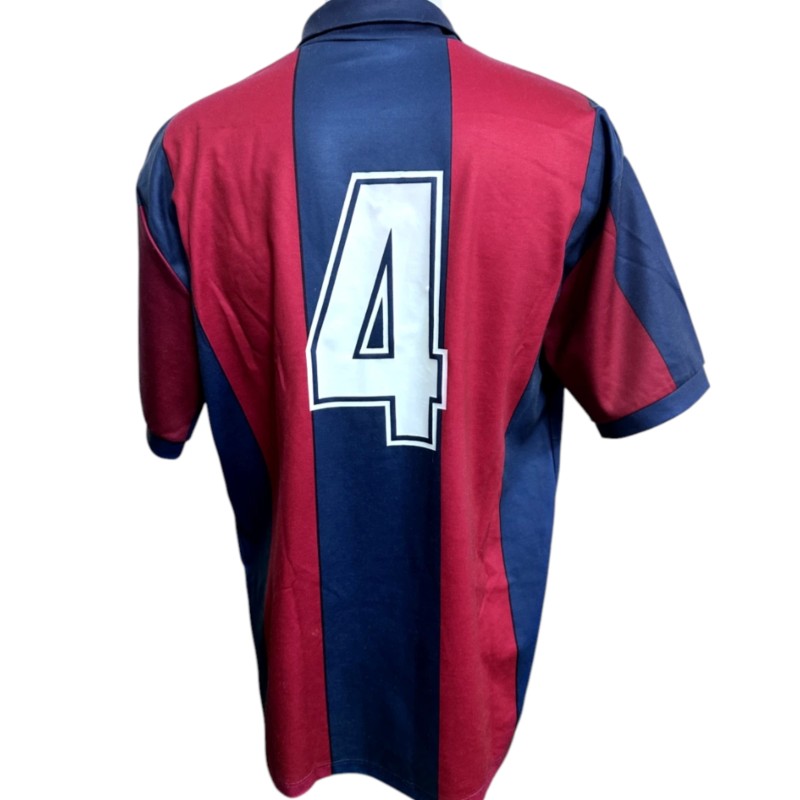 Villa's Match-Worn Shirt, Lazio vs Bologna 1989
