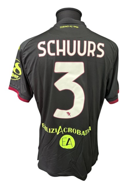 Schuurs' Match-Worn Shirt, Torino vs Cittadella Italian Cup 2022