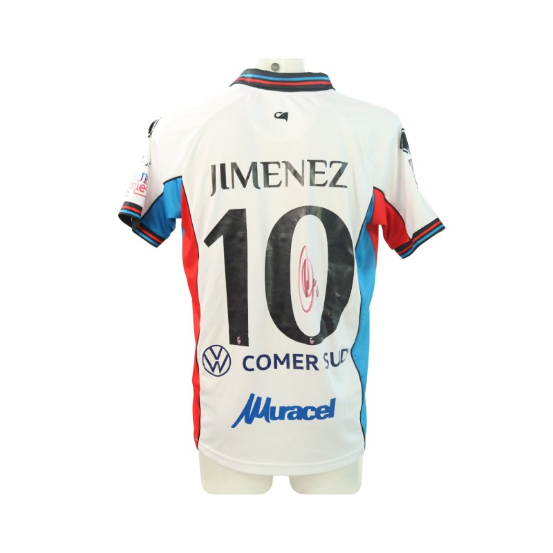 Jimenez's unwashed Signed Shirt, Foggia vs Catania 2024 