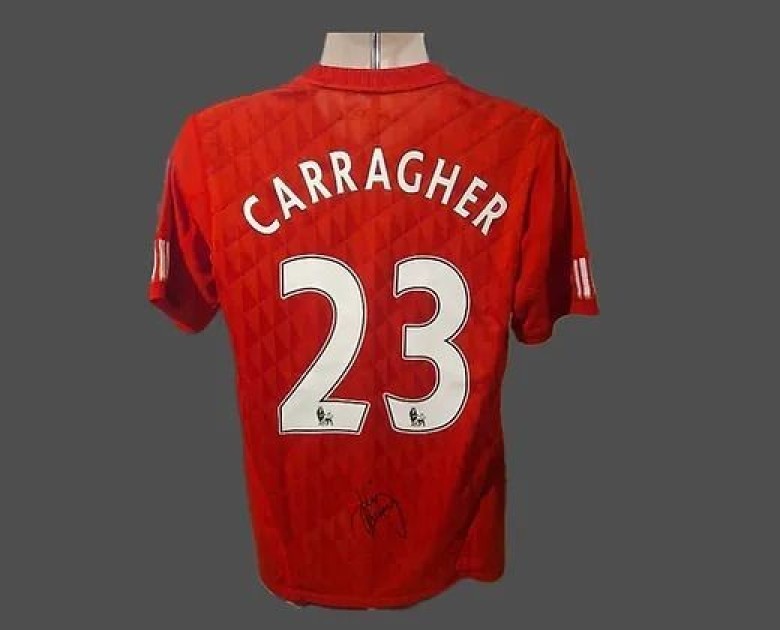 Jamie Carragher's Liverpool 2010/12 Signed Shirt