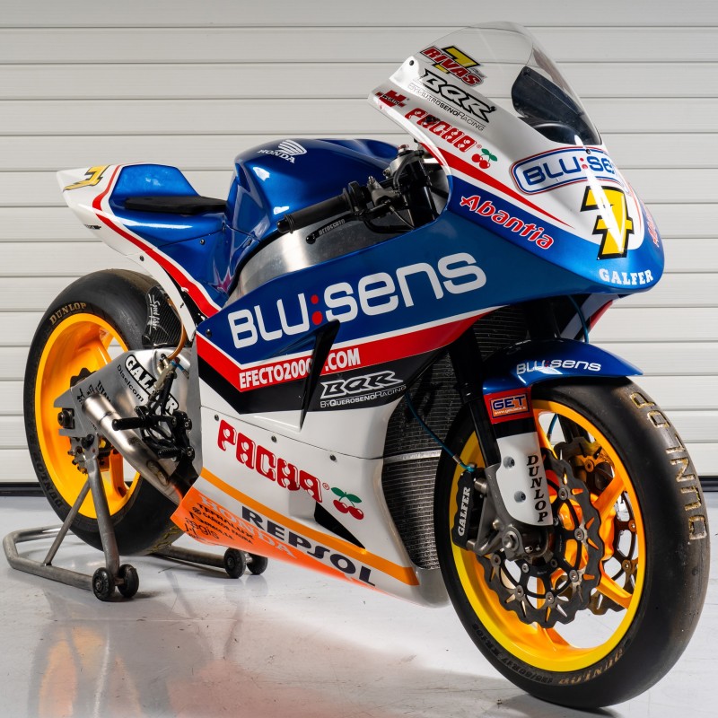 One Of The First-Ever Moto2™ Bikes, Offered By Dorna CEO Carmelo Ezpeleta