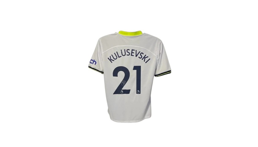 Dejan Kulusevski's Tottenham FC 2023/24 Signed Shirt - CharityStars