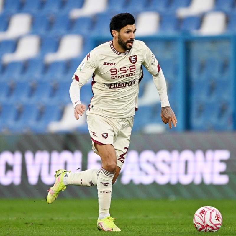 Soriano match shirt Sassuolo vs Salernitana 2024