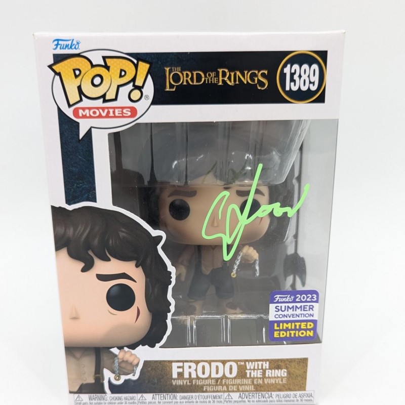 Elijah Wood Signed 'Lord of the Rings' Funko Pop